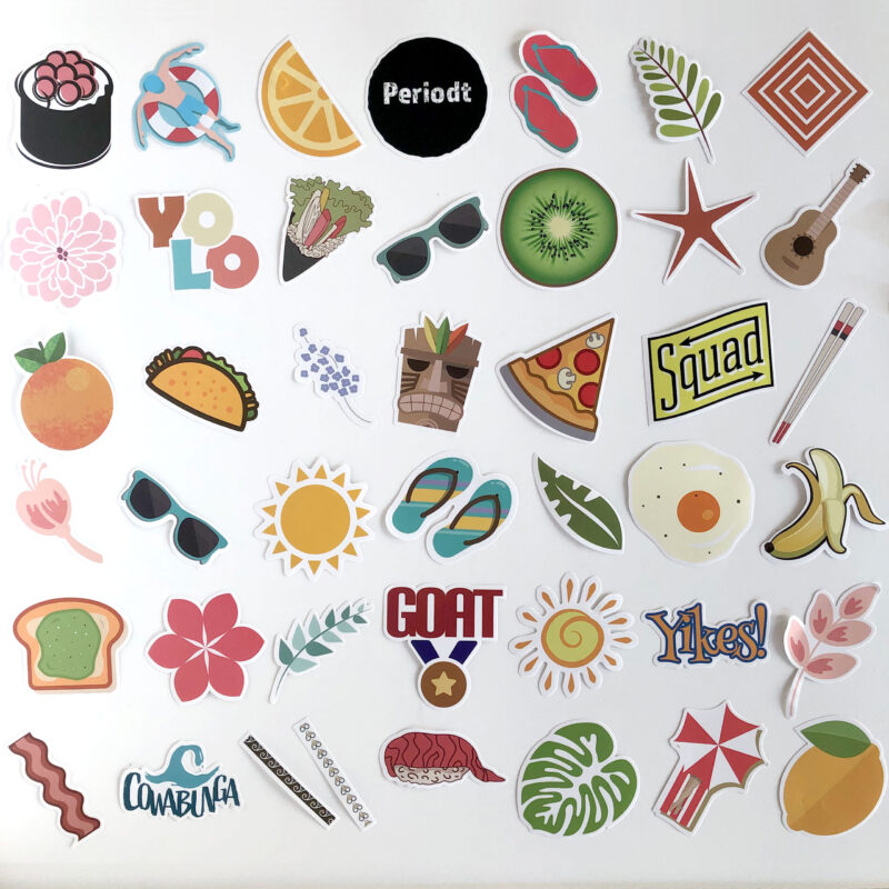Jumbo Stationary Stickers Preview 1