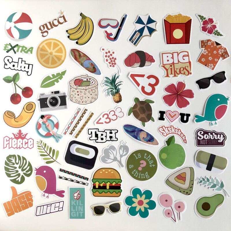 Jumbo Stationary Stickers Preview 2