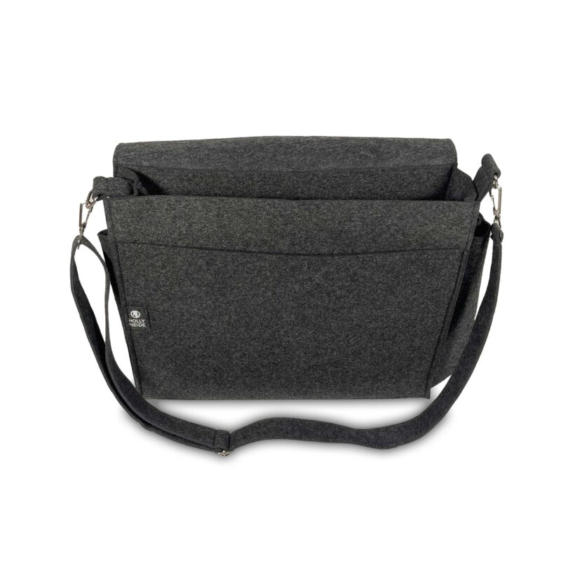 Messenger Bag Dark Gray Front
