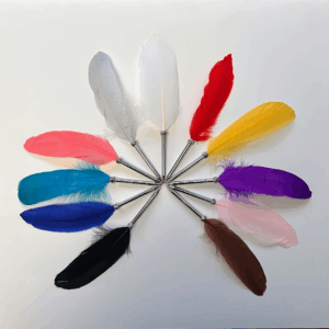 Feather Ballpoint Pen - All Colors