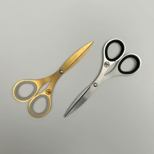 Gold and Silver Craft Scissors