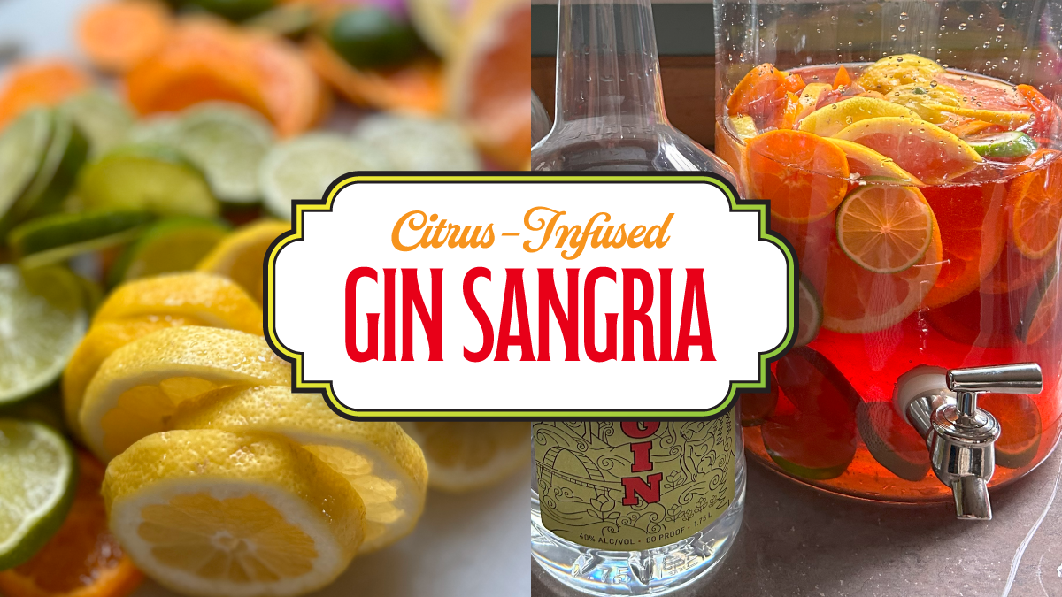 Citrus-Infused Gin Sangria