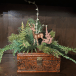 Holiday Forest Wood Gift Box
