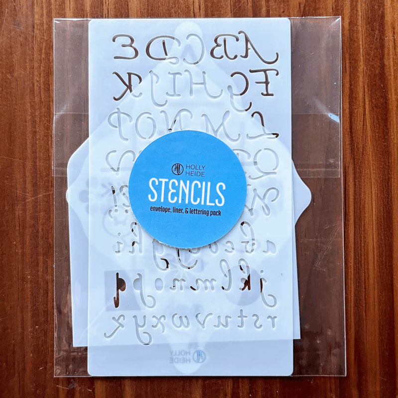 Stencil Pack in package