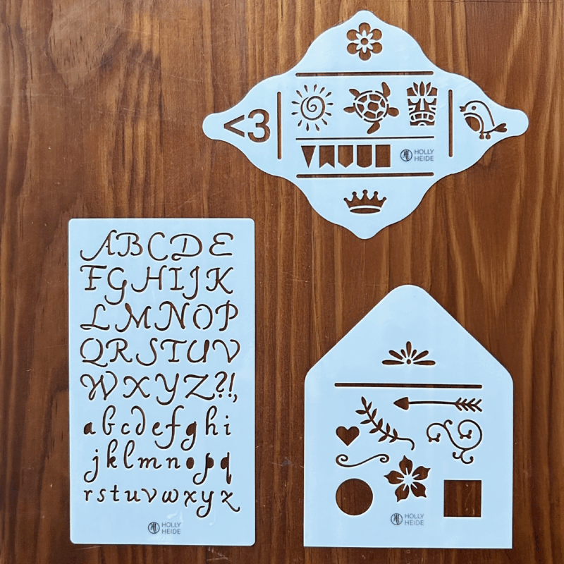 All Three Stencils