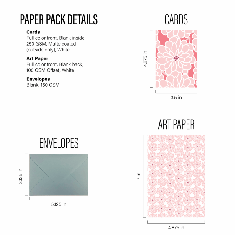 Flower Toss Paper Pack Details