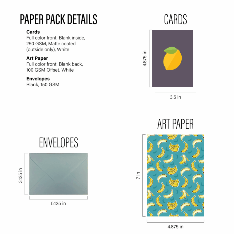 Fruit Basket Paper Pack Details