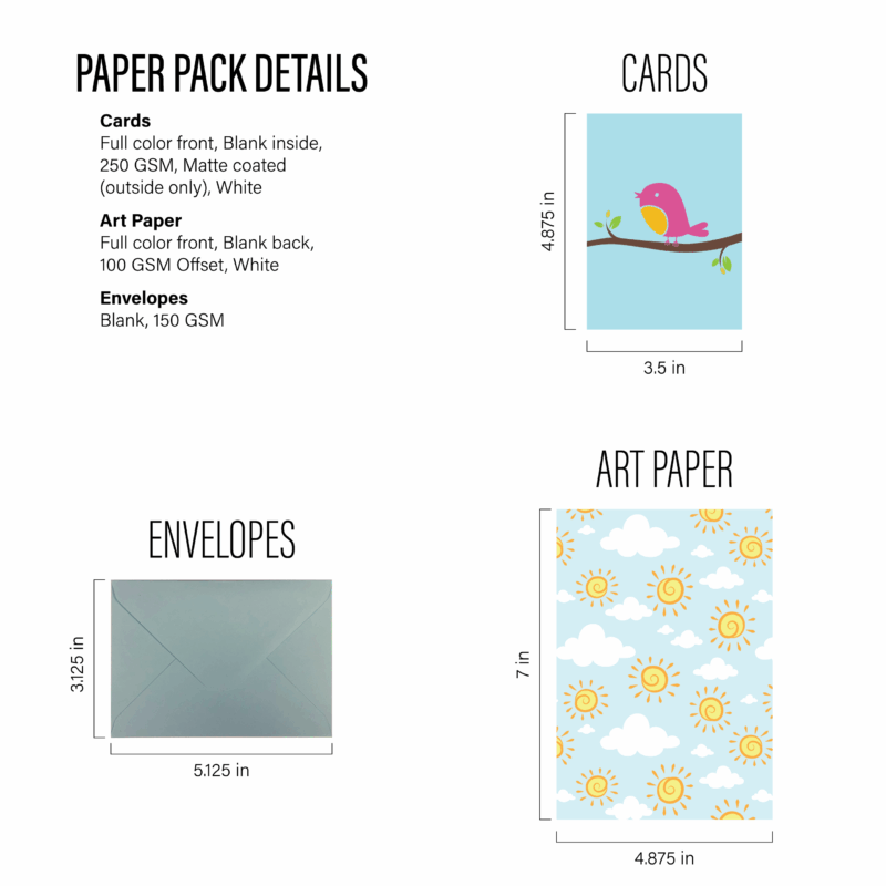 Lovely Day Paper Pack Details