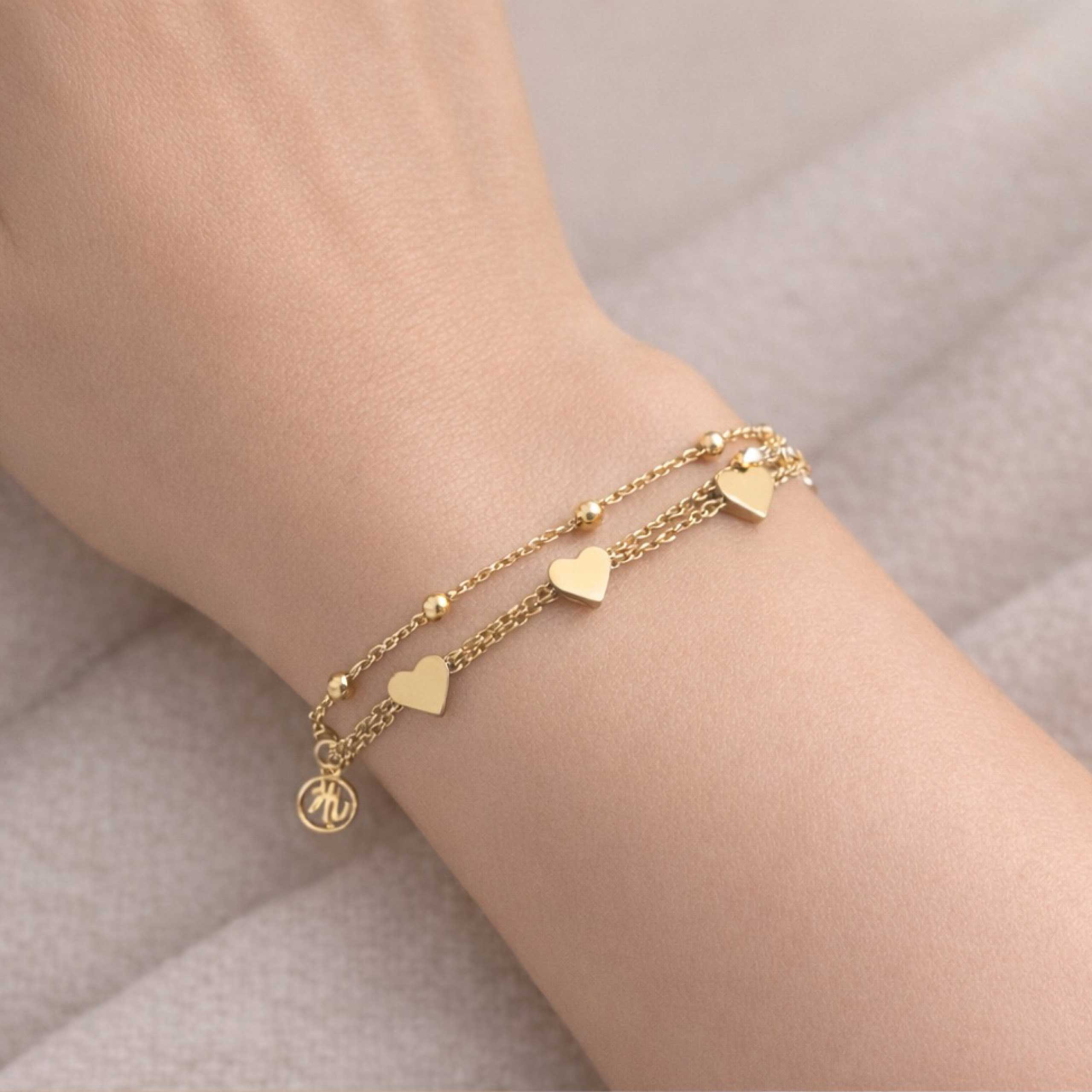 Heart & Dot Bracelet