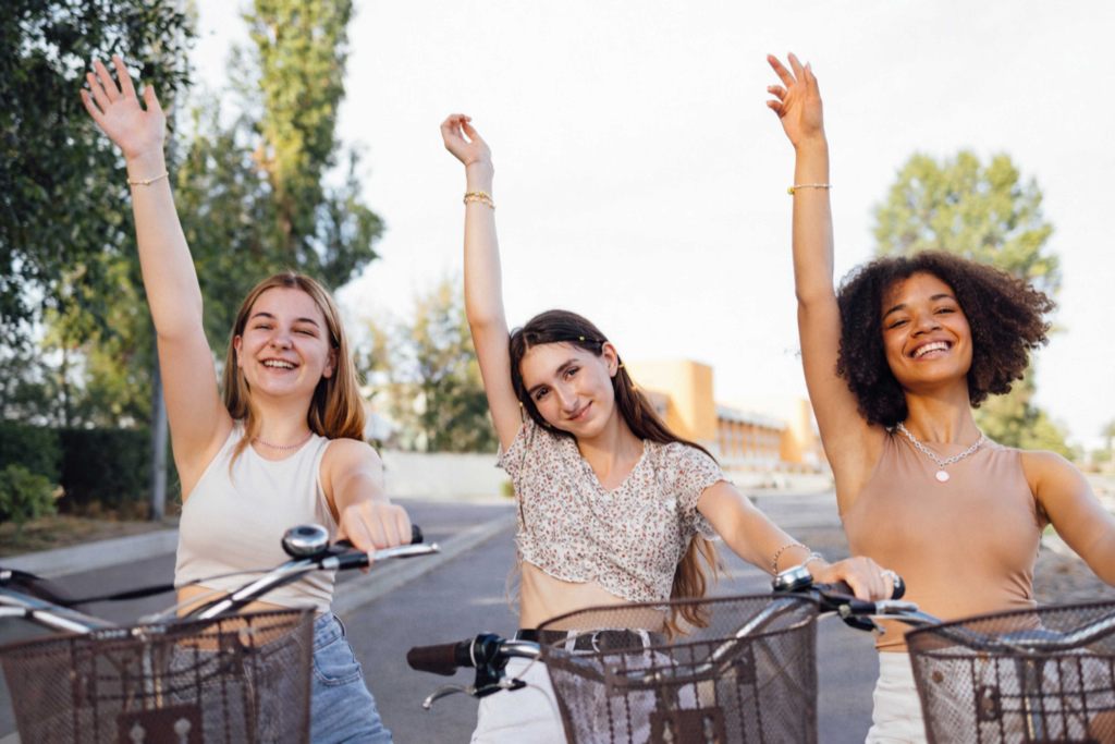 Girlfriends with Friendship Bracelets